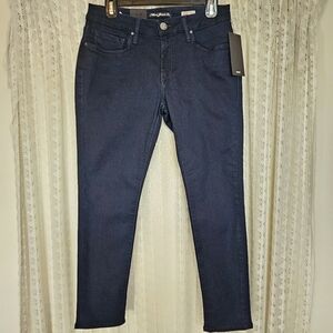 (NEW) Mavi Alexa Petite Mid Rise Skinny Dark Wash Jeans Size 29 Petite